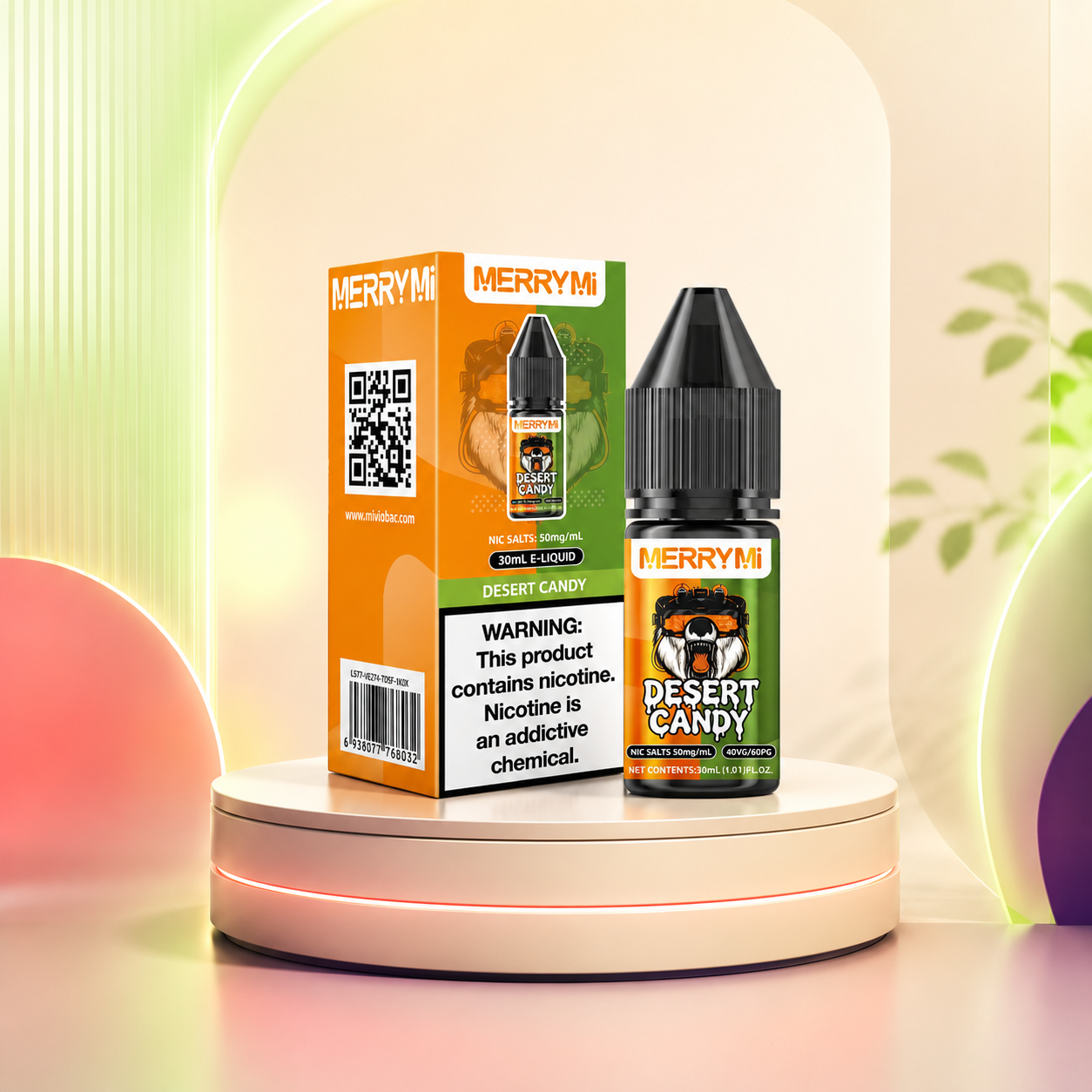 MerryMi Salts 30 ml Nikotinsalz Desert Candy